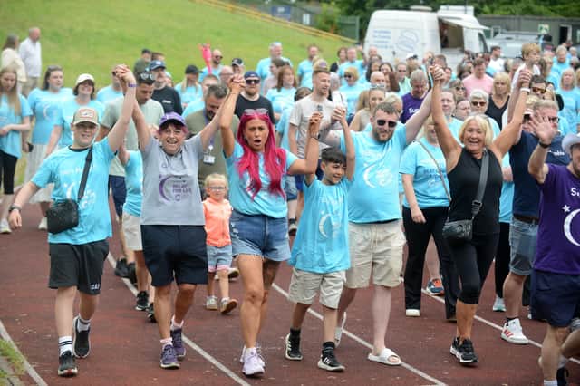 Around 300 people took part in the Jarrow Relay for Life 2026.