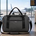 The ECOHUB cabin backpack is designed to fit Ryanair's free underseat allowance and is made using at least 50% recycled materials.
