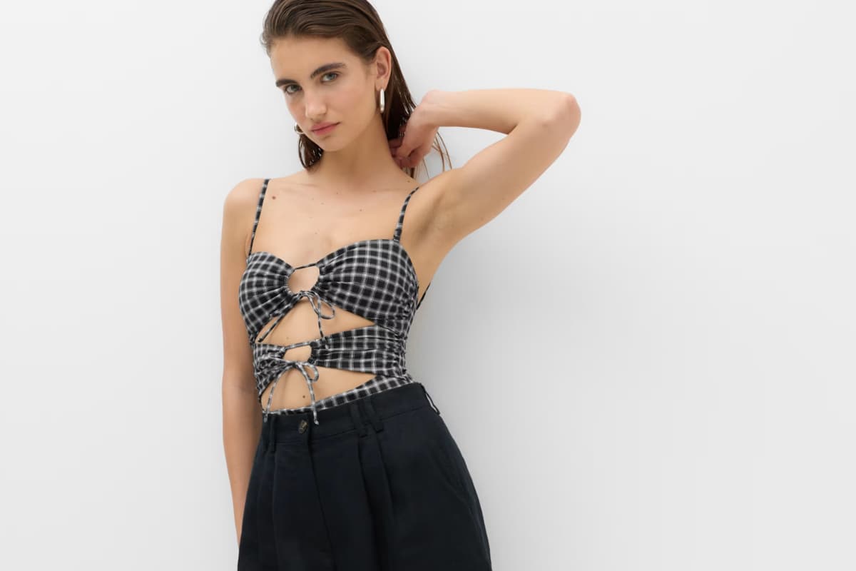 M&S has launched the chic bandeau swimsuit set to dominate holidays this ...