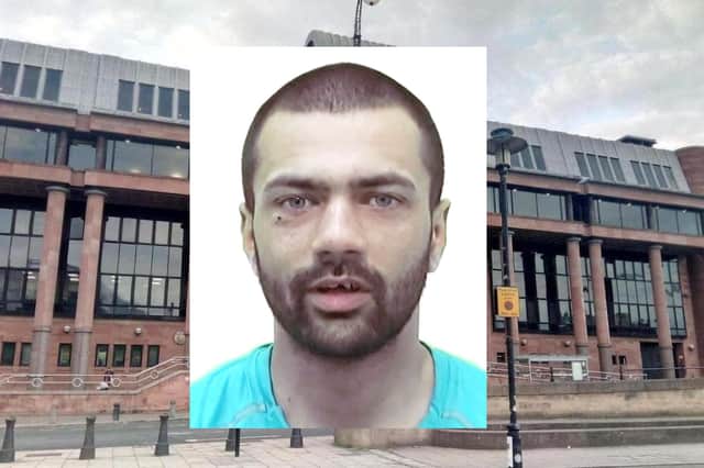 Khalid Aziz who tortured a woman who he had a brief relationship with the year before has been Jailed at Newcastle Crown Court.
He poured a petrol-like liquid, scalded with boiling sugar water and burned with hair straighteners during a shocking series of attacks. Aziz admitted affray and two charges of assault and was jailed for four-and-a-half years with a 12 year restraining order.