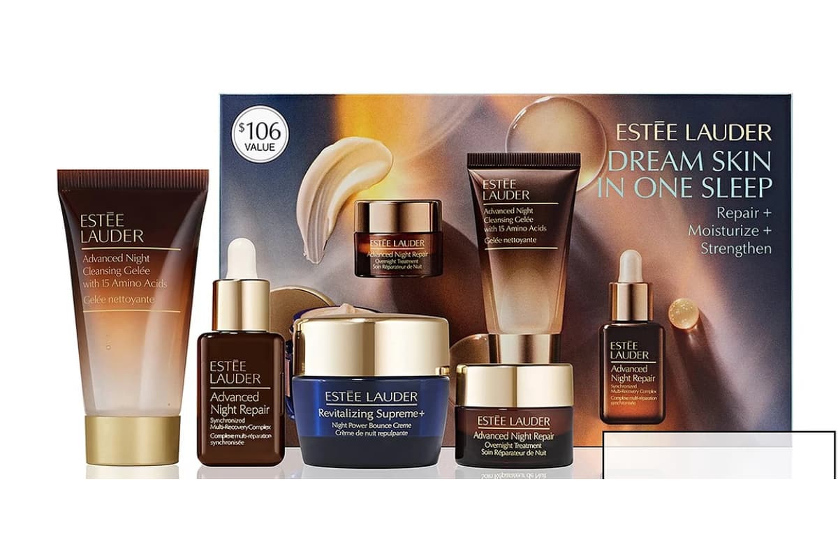 Estée Lauder's luxury overnight skincare gift set is perfect for self-care