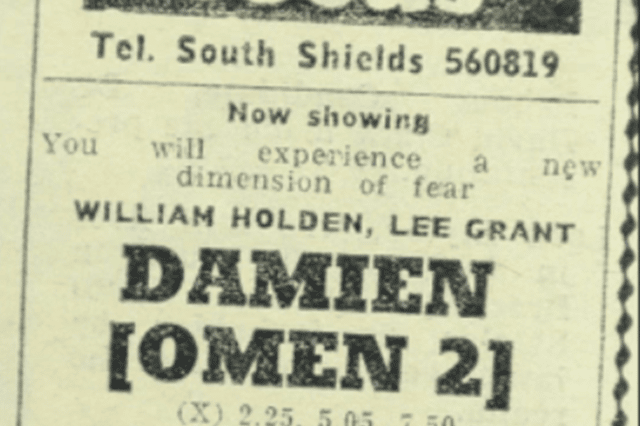 The bill for Damien: Omen 2 came with a warning for cinema goers.