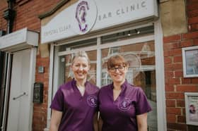 Rebecca Shields and Stephanie Coxon of Crystal Clear Ear Clinic.