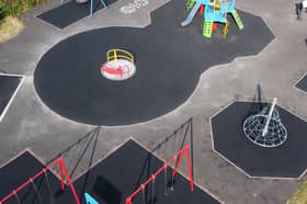 Carr Ellison Park's play area has been refurbished ahead of the summer holidays.