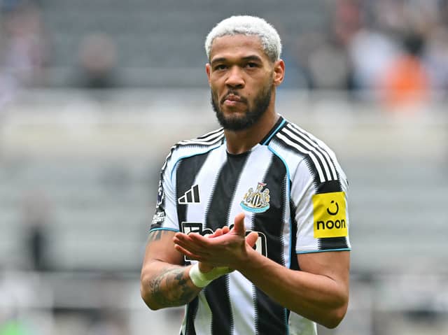 Newcastle United midfielder Joelinton