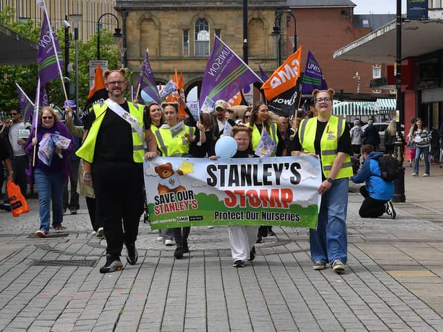 The Save Our Stanley's campaigned have held their Stanley's Stomp in South Shields town centre on Saturday, July 18.