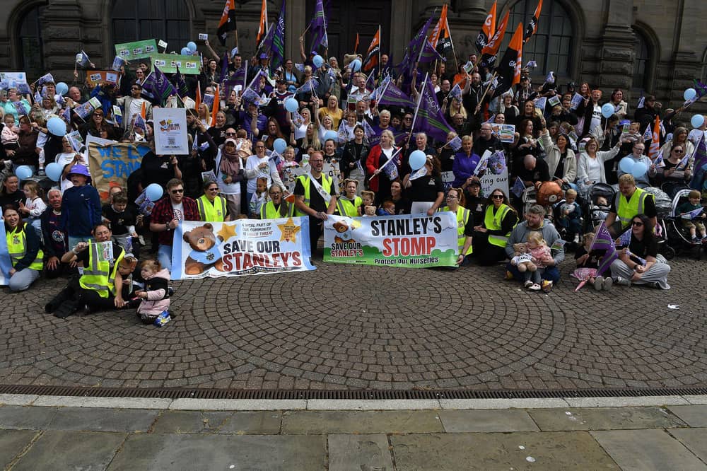 Save Our Stanley's is calling on South Tyneside Council to reconsider proposed cuts to the childcare provision.