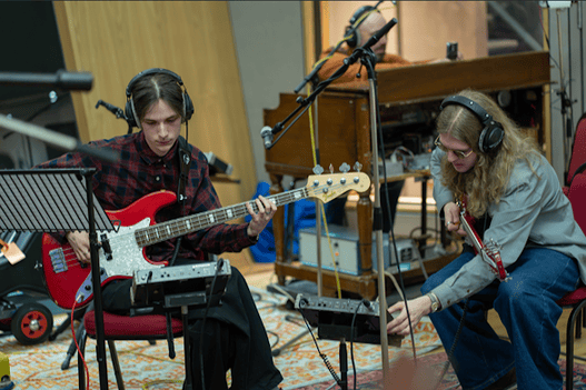 South Tyneside band The Rivergate at Abbey Road Studios