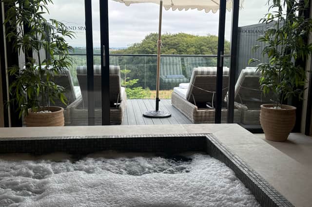 Each suite has a private terrace