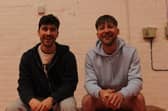 Corey Muizelaar (right) wrote the play and will star alongside Ben Robert Cunningham,