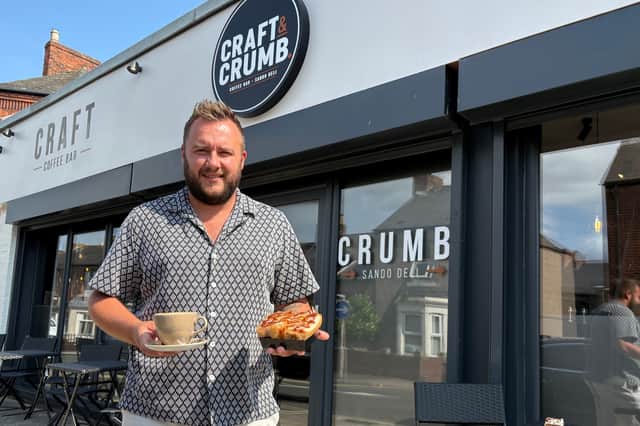 Kenny Coates, the co-owner of Craft & Crumb.