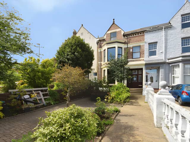 The handsome period frontage gives an early glimpse of the scale and character that continues throughout this substantial coastal home.
