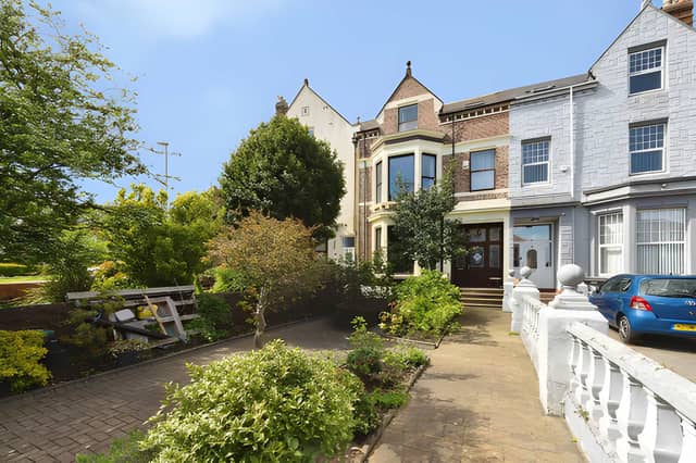 The handsome period frontage gives an early glimpse of the scale and character that continues throughout this substantial coastal home.