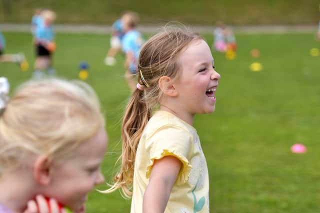 Laughs galore for the children who took part in a previous summer camp.