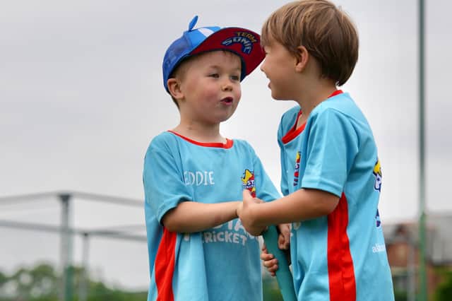 These young lads were having the time of their lives on one of the previous summer camps.
