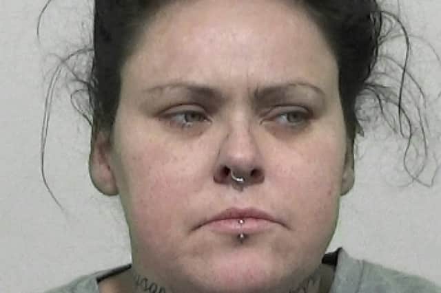 Sarah Stewart, a troubled woman who has received a suspended sentence at Newcastle Crown Court after she sparked a £10,000 blaze at her home in Jarrow.
