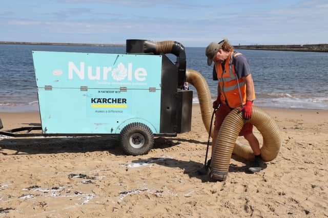 The clean up operation at Littlehaven Beach has been continuing on Thursday, July 23.