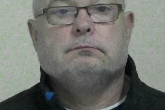 Kevin Clark, a pest who has been jailed for ten weeks at Newcastle Crown Court after he bombarded his ex with hundreds of phone calls after they split.