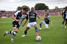 Newcastle United in action against Gateshead. Photo: Tyler Lopes