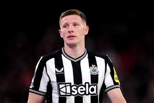 Newcastle had to sell midfielder Elliot Anderson (pictured) in 2024 to comply with PSR rules (John Walton/PA)