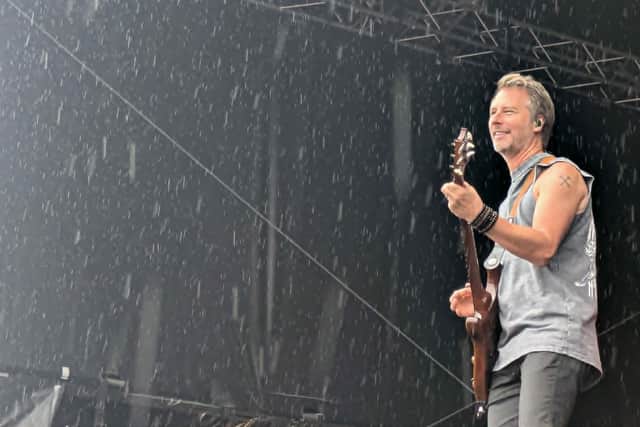 Chesney Hawkes performs at Bents Park in South Shields