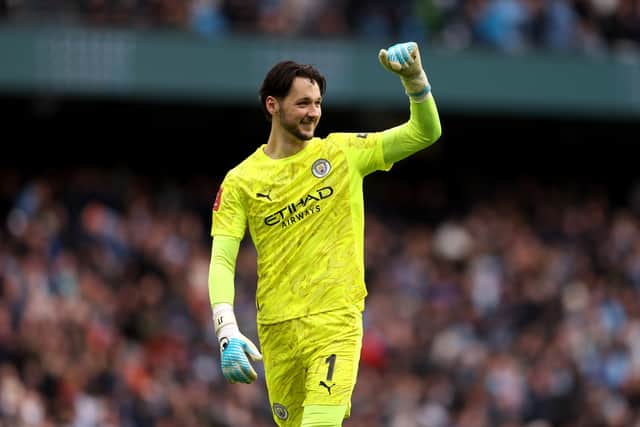 James Trafford was Manchester City's cup goalkeeper last season.