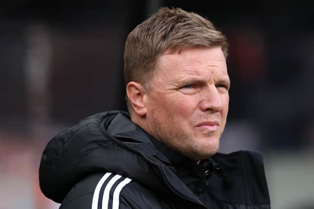 Newcastle United manager Eddie Howe.