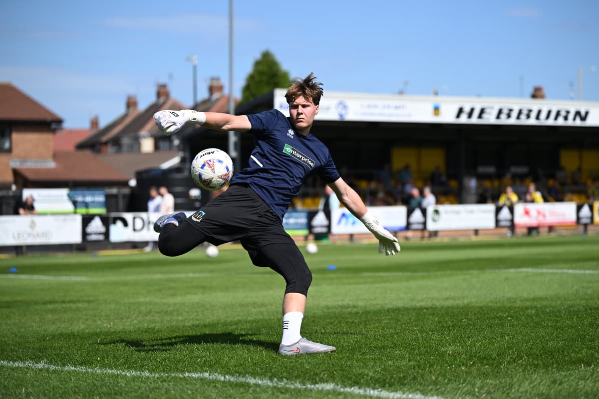 Hebburn Town FC goalkeeper facing lay-off after concussion blow
