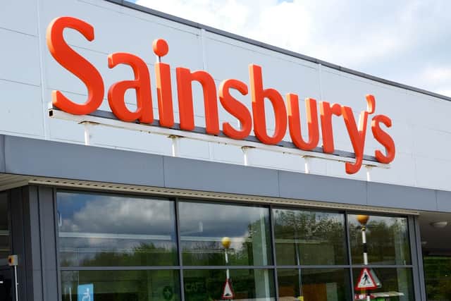 Sainsbury's store like this was targeted.