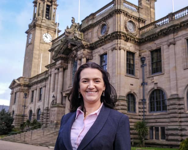 Green party leader Rachael Taylor. 