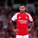 Bruno Guimaraes has joined champions Arsenal from Newcastle during the summer (John Walton/PA).