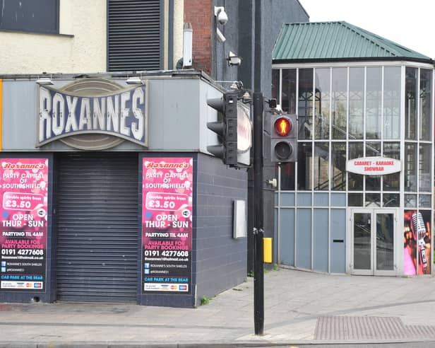 This Shields Gazette archive view of the well known buildings takes us back to Roxannes in Ocean Road, in October 2019.