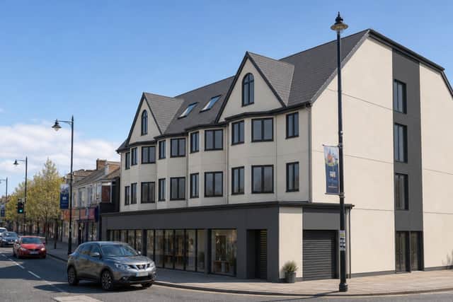 CGI image of the former Roxannes nightclub will look like as a new 44-bed guest house accommodation centre.