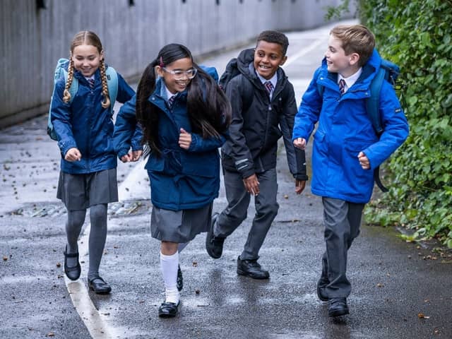 Regatta’s back to school sale collection includes fleeces, padded jackets and a waterproof coat with a built-in torch.