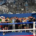 The boxers will land a million punches