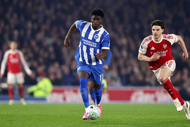 Carlos Baleba is wanted by Manchester United