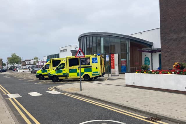 South Tyneside District Hospital.