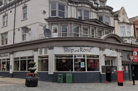 The incident happened near the Ship and Royal, in South Shields town centre.
