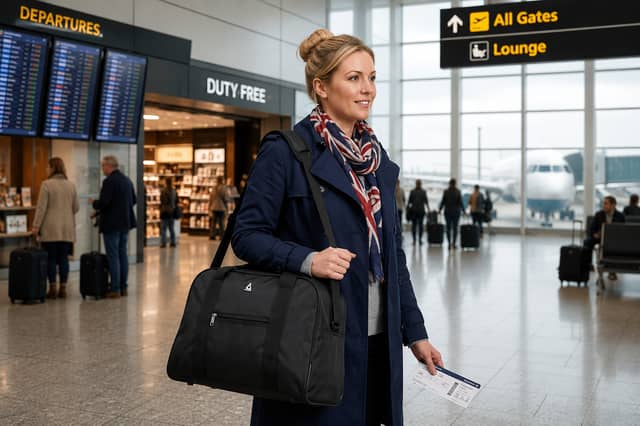 The Aerolite 40x30x20cm holdall is designed to meet the maximum free cabin bag dimensions for Ryanair and Wizz Air.