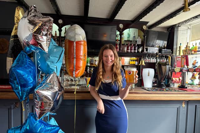 Natasha Snaith has risen through the ranks at The Jolly Sailor and is now the boss