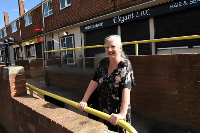 Tracey Stephenson, Chair of the Biddick Hall Pride in Place Board