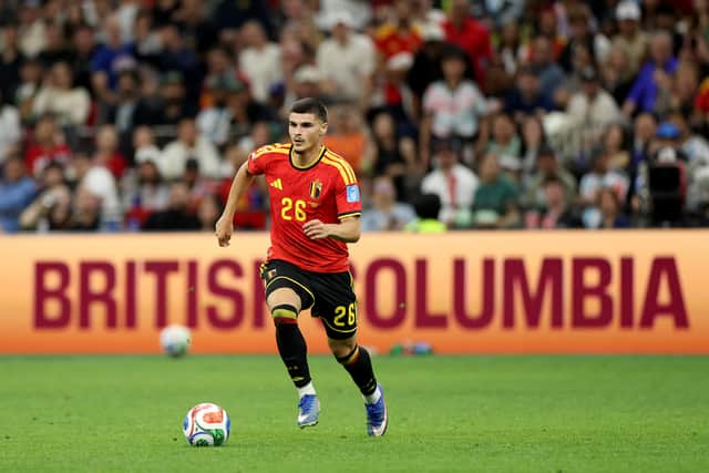 Newcastle United have signed Belgium international Matias Fernandez-Pardo