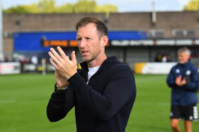 South Shields manager Mike Williamson (photo Kevin Wilson)