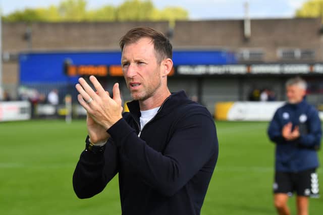 South Shields manager Mike Williamson (photo Kevin Wilson)