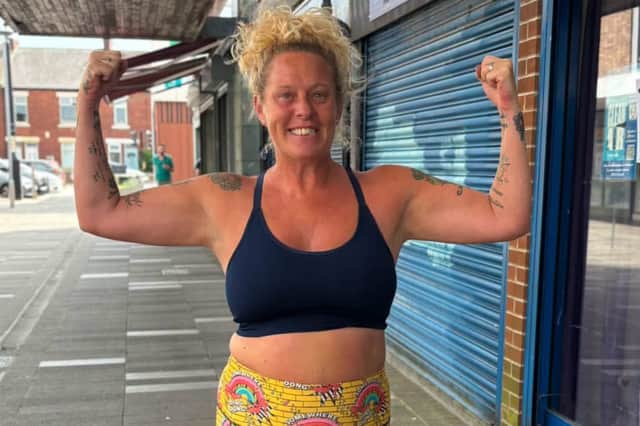 Angie is taking on the Great North Run on Sunday, September 13, before doubling the distance and running the York Marathon on Sunday, October 18. The runs are to raise money for Women's Street Watch Newcastle.