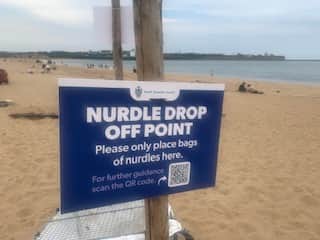 The nurdles clean-up operation will need to continue for some time on South Tyneside’s beaches.