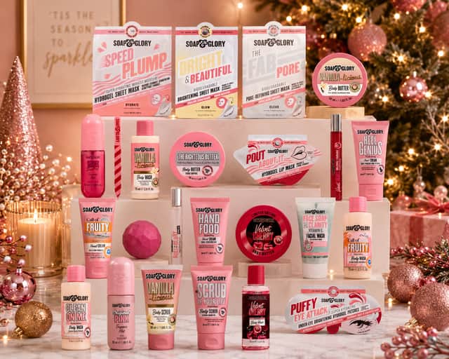 Mini sizes make this Soap and Glory festive beauty calendar easy to enjoy without the hefty price tag.