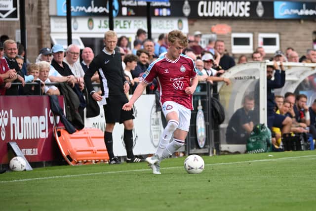 South Shields youngster Dan Savage (photo Kevin Wilson)