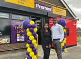 Shop owner Yogendran Mutthulingam with his sister Archa Unnikrishnan.