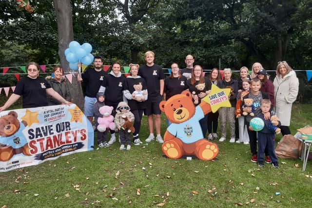 Campaigners called on the council to secure the future of Stanley's nurseries.
